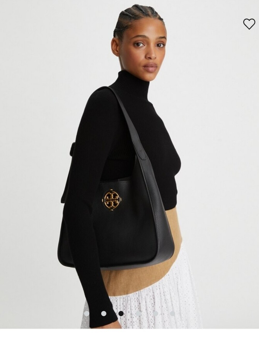 Tory Burch Miller Classic Hobo Shoulder Bag